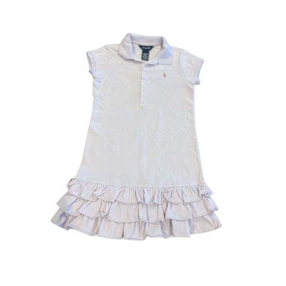 Ralph Lauren lavander Mesh Polo Dress size M - Picture 7 of 7